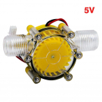 DC 5V 12V 80V mikroh&uuml;drogeneraator kraanipump Kerge isetegemise veevool roostevabast terasest h&uuml;drauliline miniturbiin suure v&otilde;imsusega hotelli avaleht 0 to 80V