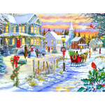 5d teemantmaaling j&otilde;ulud talv DIY kodukaunistus t&auml;isnurkne puur teemanttikandid v&auml;ikelinn lumememm mosaiik k&auml;sit&ouml;&ouml; n&auml;put&ouml;&ouml; k&auml;sitsi valmistatud kingitus Full Round (20X30CM)