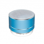 Kaasaskantav traadita Bluetooth-k&otilde;lar koos FM Mini LED metallist Super Bass subwooferi toega TF-kaardiga MP3-muusikam&auml;ngija jaoks sinine