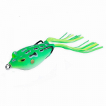 1 tk 5,5 cm 11g konnalant, pehme toruga s&ouml;&ouml;t Plastikust &otilde;ngekonksudega p&uuml;&uuml;gilant Topwater Ray Frog 3D tehisilmad