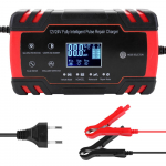 Minisuuruses kaasaskantav 12 V/24 V autoelemendi C-laadija adapter, mootorratta automaatne C-laadija koos EU Plug