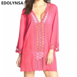 2022. aasta Rannakleit V-kaelusega raionist ujumisriided Naiste ujumisriided, katted rannakleit One Size