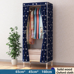 105/65 cm pikkune t&auml;ispuidust riidekapp klassikalises stiilis magamistoa hoiukapp. 65cm