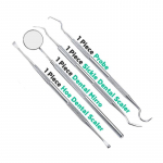 Kinsei Beauty 4 tk hambaravi suupeegel multifunktsionaalne suu&otilde;&otilde;ne sisemuse kontrollimine roostevabast terasest k&auml;epideme t&ouml;&ouml;riist Hammaste valgendamine Puhas suu&otilde;&otilde;ne