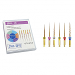 Hambajuurekanaliviil Kuld Endo Rotary Super Viilid Kuldsed Endodontilised Viilid 25mm Nikkel Titaan 21mm SX-F3