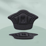 10 tk Tossud Kontsakleebised Naiste reguleerimine Kulumisvastased Jalad Kukkumisvastased Kannapadjad Polsterdus Kahanevad kontsakaitse kleebised 10pcs-5mm must