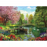 DIY 5D teemantmaal maastik ristpistes teemanttikandid kingitus mosaiigist seinakleebised kodukaunistusega kivist pildikomplekt Full Round 20x30CM