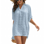 Elegantsed naiste suvised &scaron;ifoonist pluusid mood uus vabaaja naiste topid naiste s&auml;rk pluus chemise femme blusas pikkade varrukatega topp S sinine