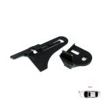 BHL511 auto esitulede korpuse remondi kinnitushoidiku kronsteini klambrite komplekt parempoolne Renault Megane MK3 2008-2016 260100017R