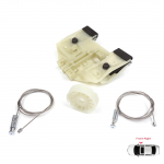 BWR5366 Elektrilise akna t&otilde;stuki remondikomplekt Esipool parempoolne uks Mercedes Sprinter W906 2006-2018 VW Crafter 2006-2017 9067200146