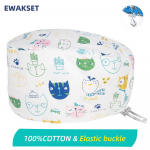 cartoon kirurgiline m&uuml;ts 100% puuvill T&ouml;&ouml; kirurgilised m&uuml;tsid &otilde;de arsti tarvikud Medical Hospital Hambapuhastusm&uuml;ts naistele meestele One Size