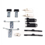 ESR509 11 tk katuseluugi katte liuguri siinir&ouml;&ouml;pa viimistluse parandusklambreid BMW 3. seeriale E46 2003-2006 Facelift 54137134516 54138246025
