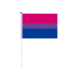 (SU)LoveVC Rainbow Pride pulgalipukomplekt V&auml;ike k&auml;eshoitav lipp, 5x8 tolli A