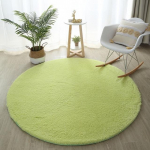 Pehme kohev &uuml;mmargune vaip Laste voodivaibad elutuba diivanilaud P&otilde;randamatt Kodu Paks plush libisemisvastane vaip Magamistoa sisustus Diameter 100cm XL
