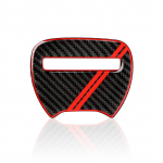 Dodge Challenger 2015-2023 Dodge Charger 2015-2023 Durango 2014-2021 Carbon Fiber rooliratta katte trimm punane