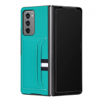 Kriimustusvastane mattkattega nahk&uuml;mbris Samsung Galaxy Z Fold 4 5g Kokkupandav 3 Kokkupandav 2 Kokkupandav 4 Kokkupandav 3 2 Kukumiskaitse Mobiiltelefoni kate for Samsung Z Fold 2 roheline