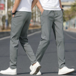 Elastsed paelad vabaaja p&uuml;ksid Meeste Tencel hingavad suvised meeste p&uuml;ksid vabaaja p&uuml;ksid Spordip&uuml;ksid Meeste Slim Fit Tencel p&uuml;ksid 29