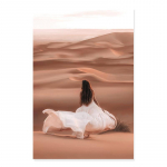 Imeline Maroko arhitektuur K&otilde;rbereisid Lillelised plakatid Seinakunstitr&uuml;kid L&otilde;uendimaalid elutoa sisekujunduseks A4 21x30cm No Frame