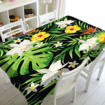 Troopiline palmilehtedest laudlina Kodu K&ouml;&ouml;k Laudlina Pulmap&uuml;hade pidu Ristk&uuml;likukujuline Diivanilaud Laudlina Rannar&auml;tik 70x70cm27x27inch