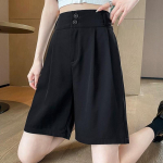 &Uuml;likond l&uuml;hikesed p&uuml;ksid naiste suvised &otilde;hukese osaga k&otilde;rge v&ouml;&ouml;kohaga vabaaja vabad A-joonega viiepunktilised laia s&auml;&auml;rega p&uuml;ksid M valge