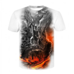Meeste T-s&auml;rk Spirit Anime 3D Fluorescent Angel Print T-s&auml;rk Unisex-Adult Hipster 3D T-s&auml;rgid Street Hip Hop Suurem&otilde;&otilde;duline T-s&auml;rk XXL