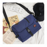 Sportlik, suure mahutavusega meeste &uuml;he &otilde;laga Oxfordi riidest retro-vaba ajaviitekott &Auml;rireisi kott one size tumesinine v&auml;rv