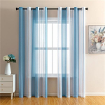 1 tk Triibulised l&auml;bipaistvad kardinad Elutoa t&uuml;llkardinad Moodsad kardinad Linane kangas Akende t&ouml;&ouml;tlus kardinad Rulood Voile kardin W140xL260cm 1 pieces