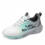 Moodsad vabaajajalatsid meestele Punk-jooksutossud, meeste hingavad t&auml;navastiilis paksud korvpallijalatsid Meeste Briti stiilis tossud 39 roheline