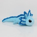 Uus multifilmi simulatsioon Newt Doll Armas Axolotl t&auml;idisega m&auml;nguasi kuusnurkne draakoni kala nukk sinine