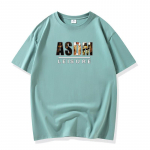 ASDM meeste mood l&uuml;hikeste varrukatega T-s&auml;rk Pure Cotton Tee S-6XL S heleroheline v&auml;rv