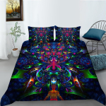 Boheemlaste mustriga voodipesukomplekt, magamistoa tekk ja padjap&uuml;&uuml;r 2 tk/3 tk AU240 * 270 &uuml;lisuur kodu voodipesu Baby 100x135cm