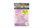 Peibutus Y-F55 Treble Hook Light Jigging Treble Hooks Suurus 1/0 (2723)