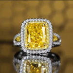 100 % S925 h&otilde;bedast naturaalsest topaasist ehtes&otilde;rmus naistele h&otilde;bedast 925 ehteid Anillos De Wedding Bands p&auml;ritolu topaas kalliskivi Resizable