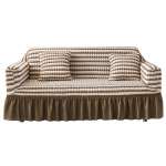 Stretch Jacquard diivani kate Diivani katted elutoa tugitooli diivani katted 1/2/3/4 istekohaga 1 Seat 90-140cm