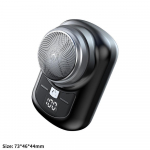 Mini elektriline pardel Kaasaskantav USB-laetav meeste habemetrimmeri raseerija LCD-ekraan LED digital display