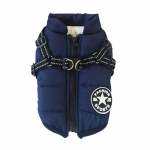 Lemmikloomakoerte riided Talvine &uuml;lisoe jope paksem puuvillane mantel Veekindel V&auml;ikestele Keskmistele Koertele Kutsika Yorkshire'i riietus L