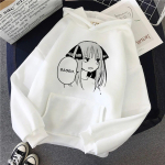 Quintessential Quintuplets dressipluusid naistele higistamisriided y2k y2k esteetika 90ndad pikkade varrukatega top treening&uuml;likond naistele gooti riided Unisex M white