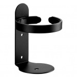 Seinale kinnitatav hambaharjatopsi hoidik ilma puurita Moodne alumiiniumsulamist tugeva kandev&otilde;imega vannitoa du&scaron;igeeli &scaron;ampooni hoidik must