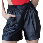 Naiste satiinist mansetiga l&uuml;hikesed p&uuml;ksid H23-C25 TotalFit (06399709) XS must