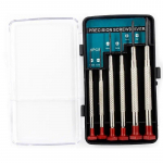 6 tk/komplekt Precision Mini v&auml;ike kruvikeeraja komplekt pilulise Phillips otsikuga kellakrillide kruvi jaoks 1 set