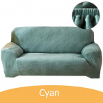 Sametine diivanikate elutoa jaoks padjakate Paks veniv pl&uuml;&uuml;s, tahke pehme diivanikatted, elastne sektsioonku&scaron;eti kate 1-seat 90-140cm