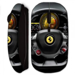 Souris Sans Fil Voiture Ferrari Noir
