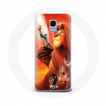 &Uuml;mbris Samsung Galaxy A6 2018 The Lion King Simba ja Mufasa jaoks