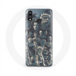 &Uuml;mbris Huawei P20 Lite jaoks Game of Thrones, 8. hooaeg Game of Thrones Plakati tegelased hall taust
