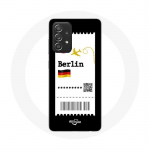 Coque pour Samsung Galaxy A52 Billet d'avion Berlin