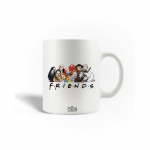 Mug en C&eacute;ramique Friends avec des personnages de films d'horreur