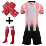 Jalgpallis&auml;rk Spordikost&uuml;&uuml;mid lastele R&otilde;ivad Jalgpallikomplektid naistele ja meestele Triibuline jalgpallis&auml;rgi komplekt Tasuta s&auml;&auml;rekaitsmed ja sokid XL