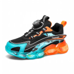 Lastemoe trend Madala otsaga v&auml;lisspordijalatsid vabaajajalatsid Tossud, jooksujalatsid isakingad 28 must/oranž