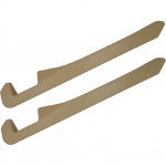 LYCARESUN 2 Pack Car Seat Gap Filler, Universal Car Seat Gap Plug to Fill The Gap Between Seat and Console Stop Things Dropping, Black beež