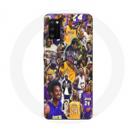 Coque Maniacase pour Samsung Galaxy A41 kobe bryant all generations champion NBA